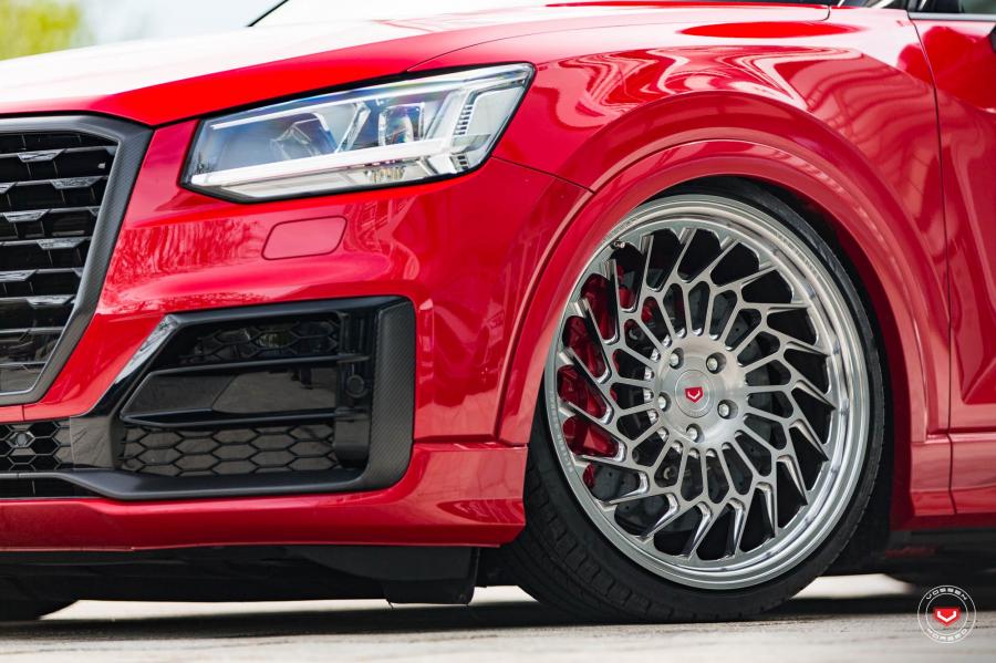 Детали экстерьера Audi Q2 on Vossen Wheels (ML-R2) 2017 года  (фото 54 из 128)